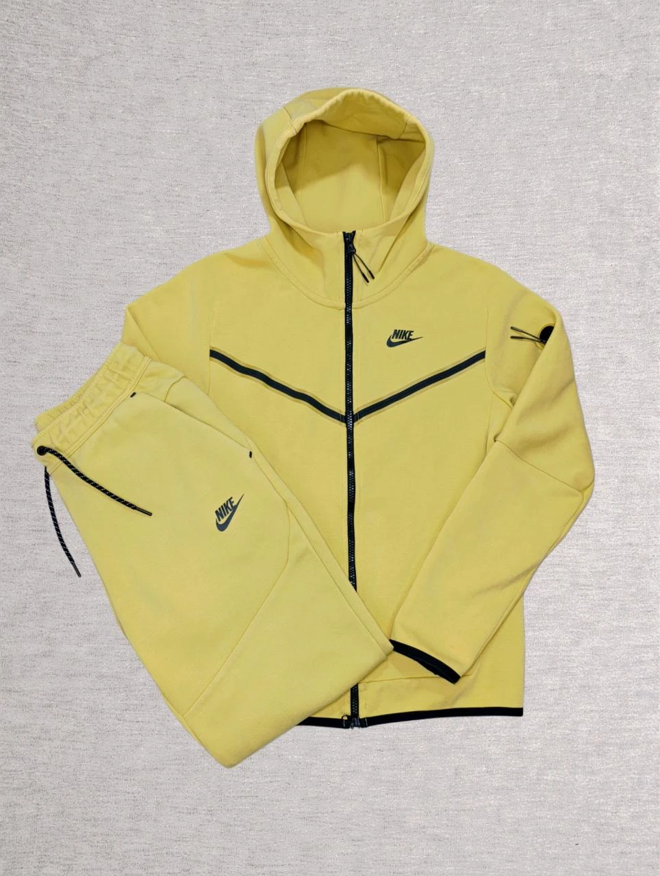 Ensemble Nike Tech Fleece Jaune - Haut XS / Bas S
